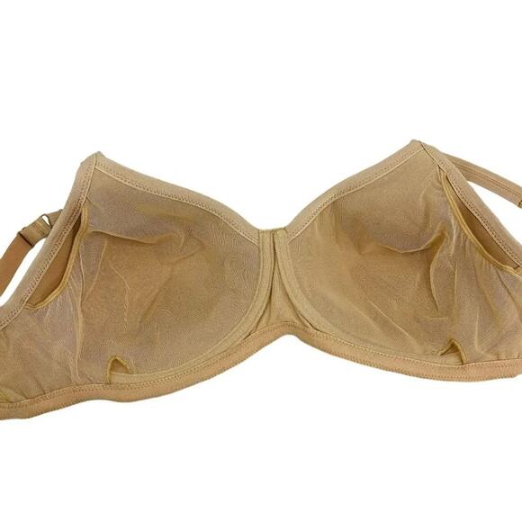 Amoena Lara Wire-Free Comfort Bra Nude Mastectomy Reconstruction 34D - Picture 3 of 9